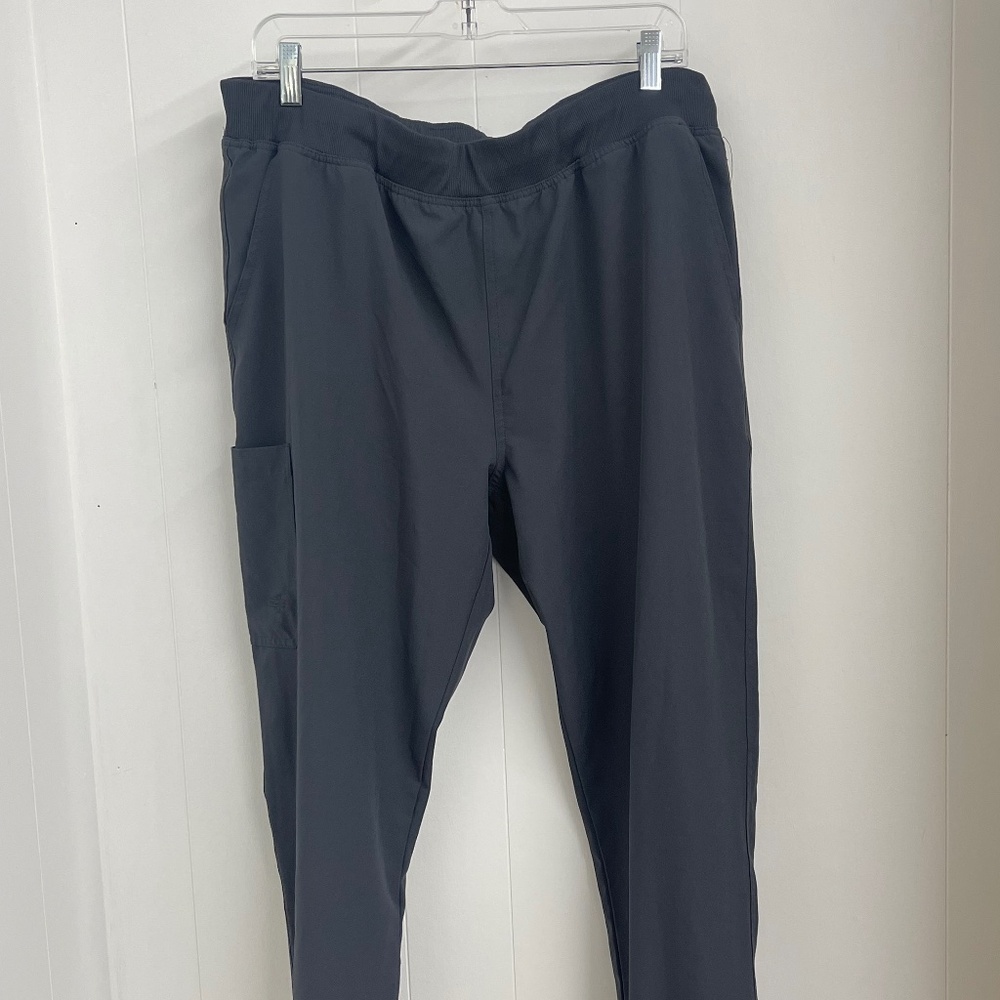 Meraki sport scrub jogger pants gray size XL